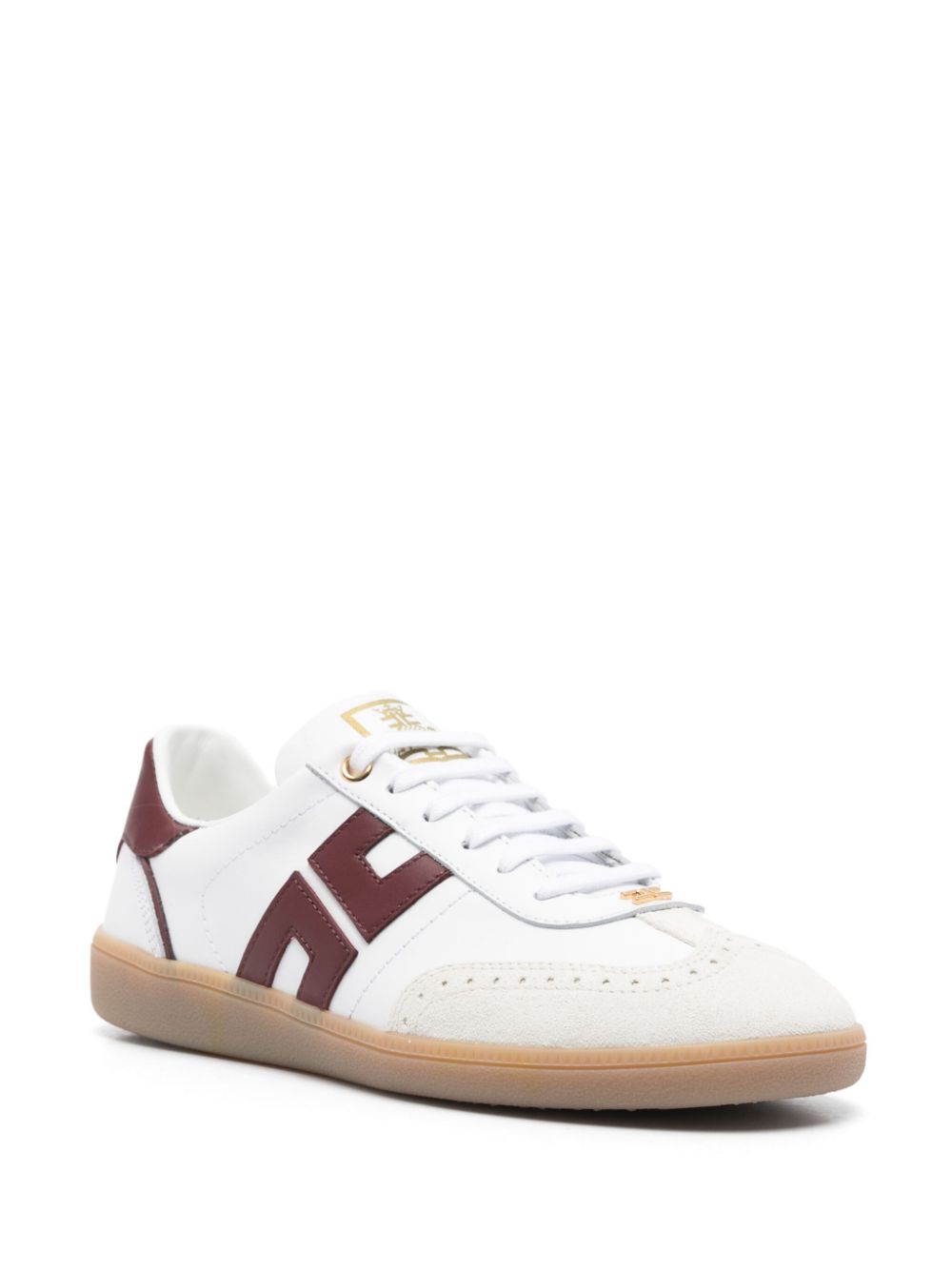 Elisabetta Franchi Shield sneakers - Wit