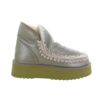 Eskimo Platform Boot Bounce Sneaker Mou , Gray , Dames