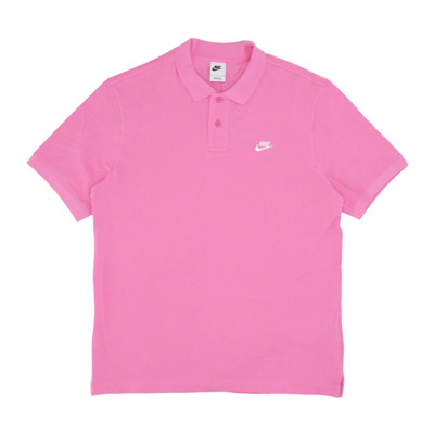 Essential Pique Polo Shirt Playful Pink/White Nike , Pink , Heren