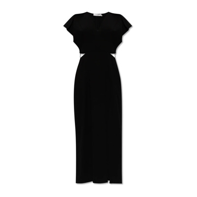 Evana jurk met uitsparingen IRO , Black , Dames