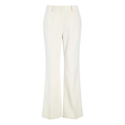 Flared Leg Chic Trousers Dea Kudibal , Beige , Dames