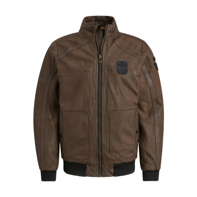 Flight Jacket AIR Bridge Sheep Snu PME Legend , Brown , Heren