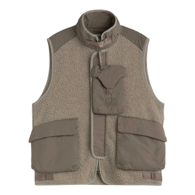 Functionele Mixed Vest voor Mannen C.p. Company , Gray , Heren