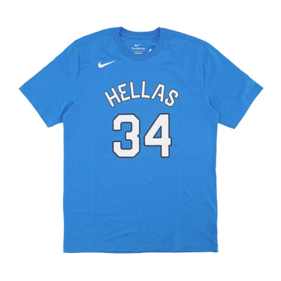 Giannis Antetokounmpo Griekenland Basketbal Tee Nike , Blue , Heren