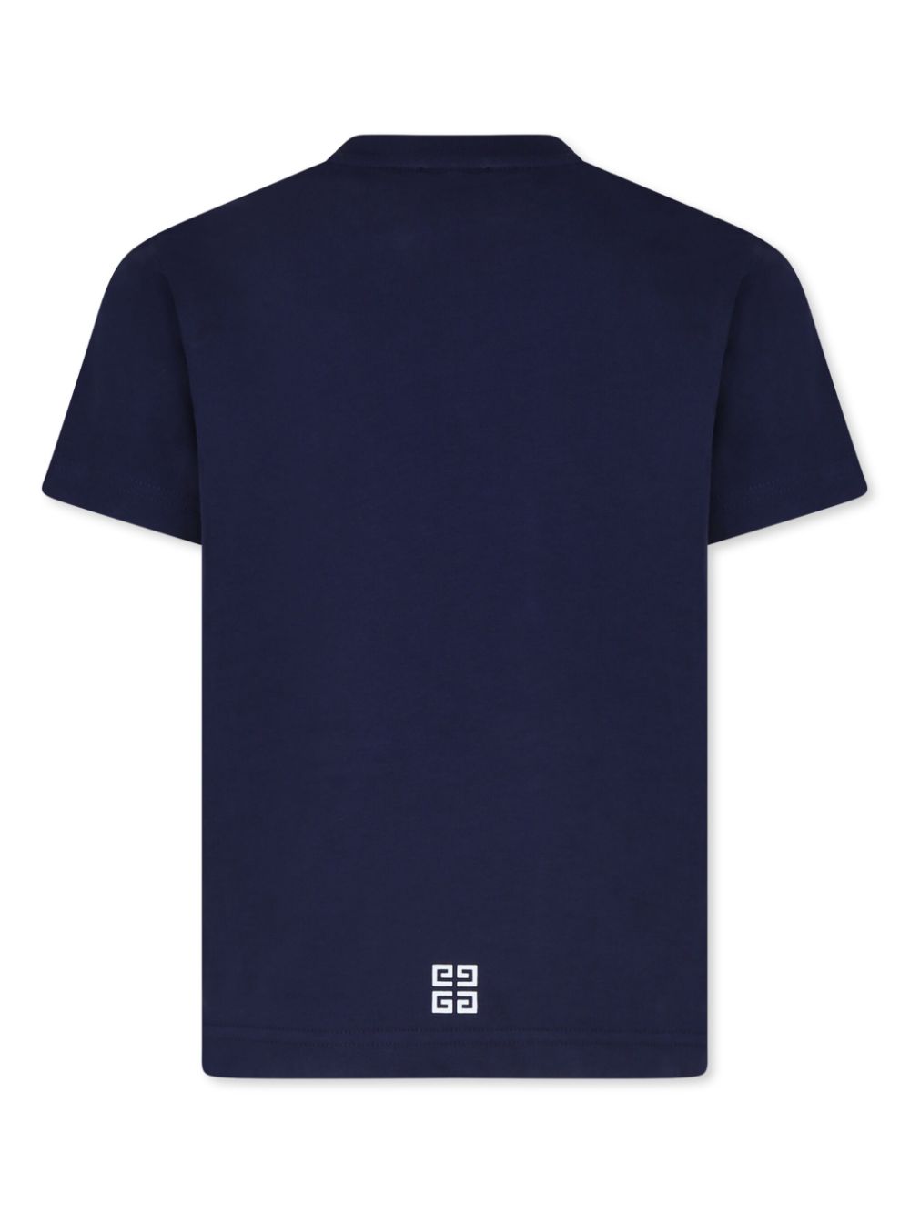 Givenchy Kids T-shirt van biologisch katoen met logoprint - Blauw