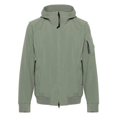 Groene Casual Jas met Elastaan C.p. Company , Green , Heren