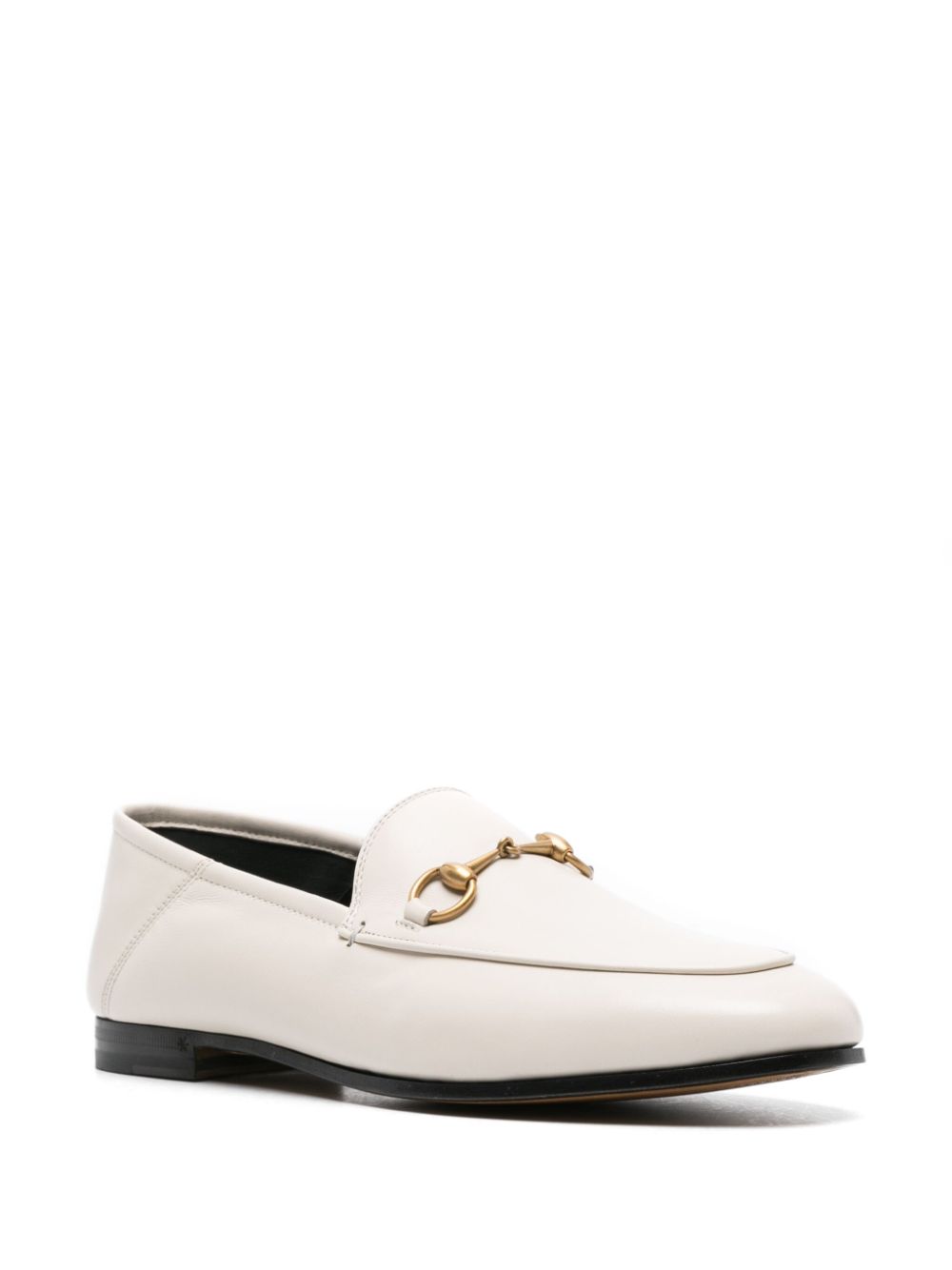 Gucci Loafers met horsebit detail - Wit