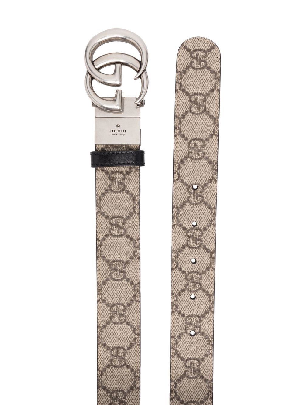 Gucci Riem met GG logo - Zwart