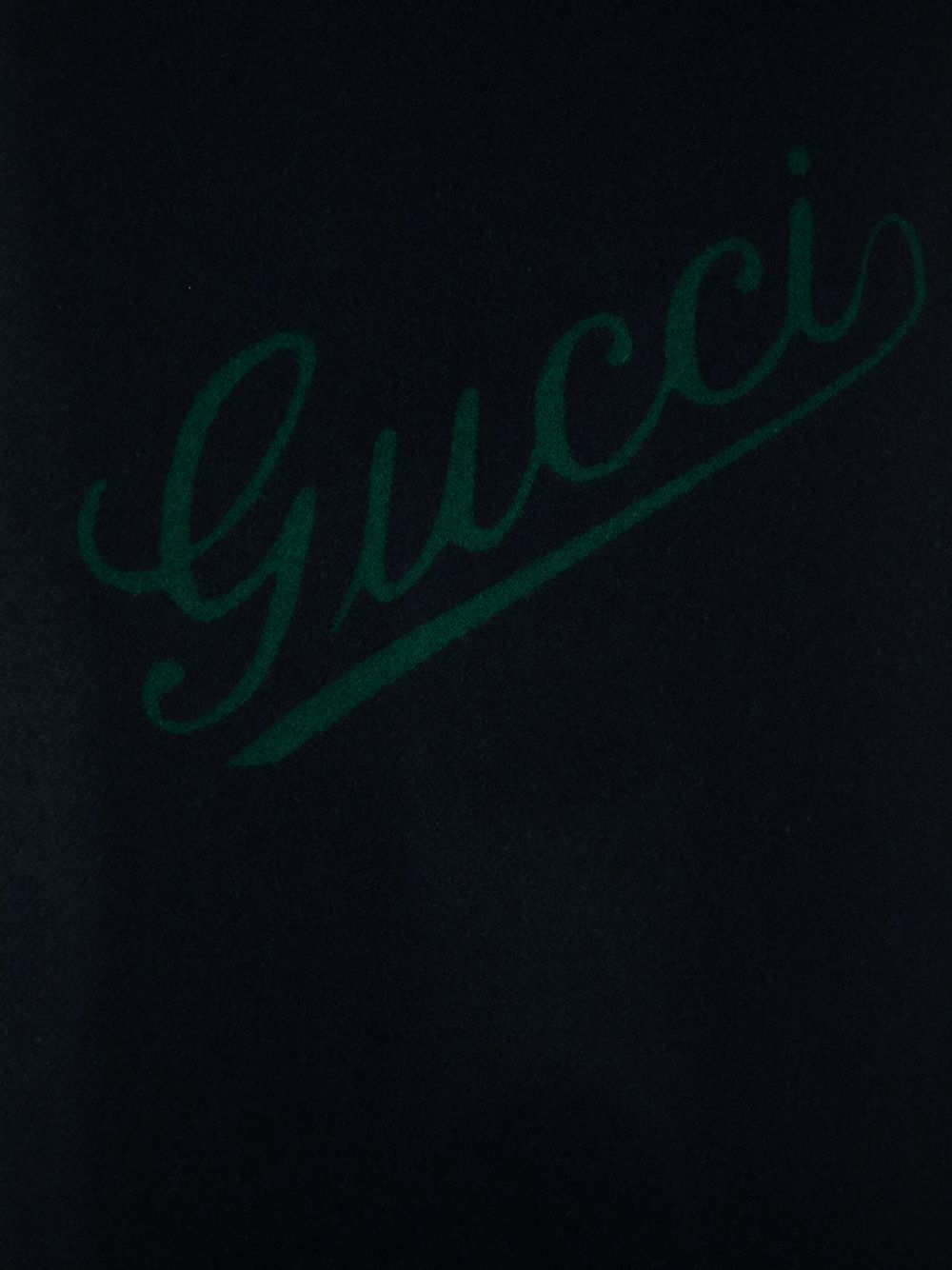 Gucci Sjaal met logo-jacquard - Blauw