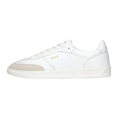 Heren Lage Sneakers Brandon Tenn Hugo Boss , White , Heren