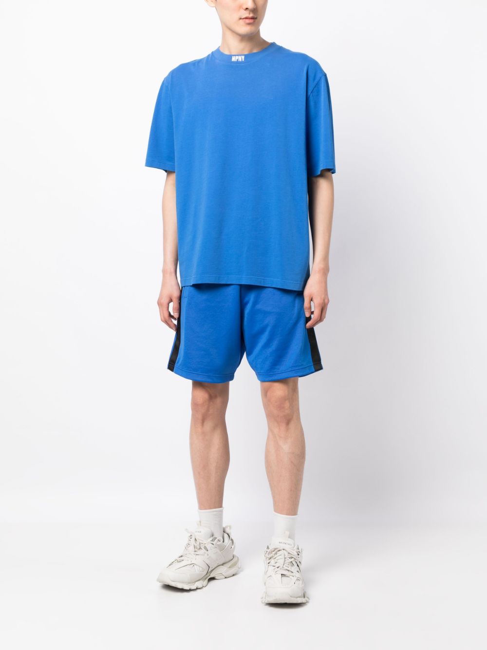 Heron Preston T-shirt met print - Blauw