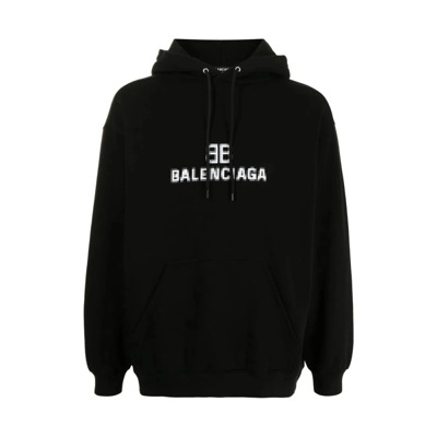 Hoodies Balenciaga , Black , Heren