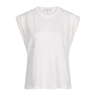 Idety Tee met Strass Versieringen Dante 6 , White , Dames