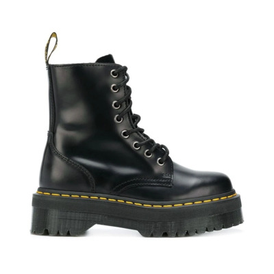 Jadon Smooth Platform Laarzen Dr. Martens , Black , Dames