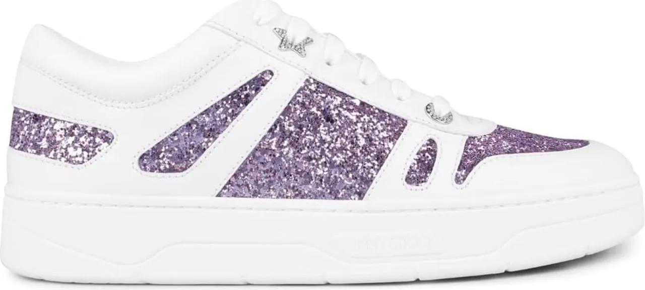 Jimmy Choo Sneakers - Hawaii Glitter Sneakers in meerkleurig