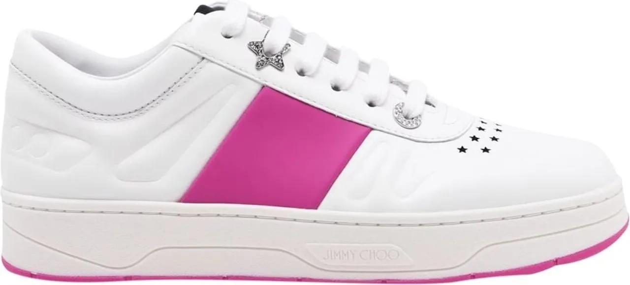 Jimmy Choo Sneakers - Hawaii Stars Sneakers in wit