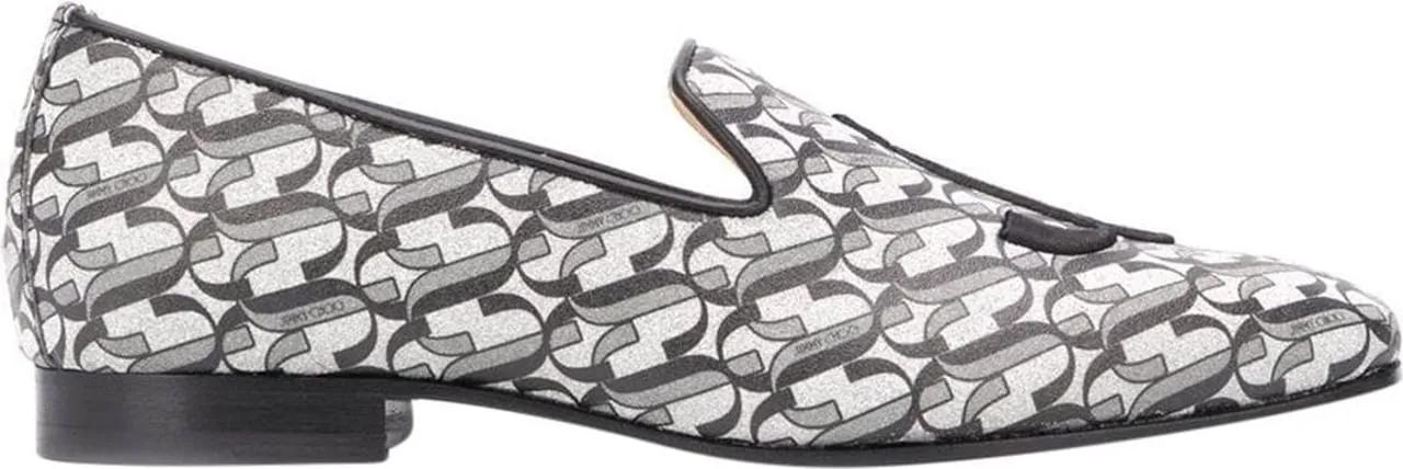 Jimmy Choo Sneakers - Sache Flats Slippers Loafers in meerkleurig