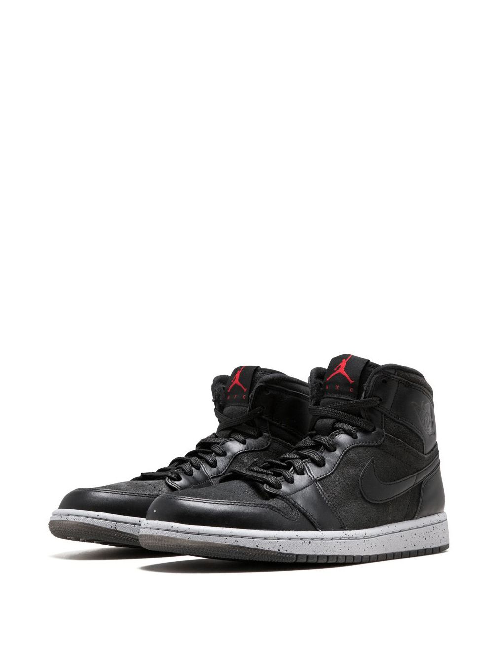 Jordan Air Jordan 1 Retro NYC high-top sneakers - Zwart