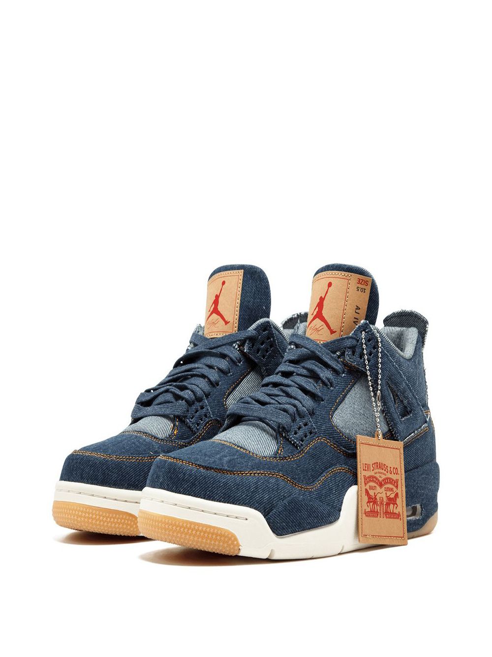 Jordan Nike x Levi's Air Jordan 4 Retro sneakers - Blauw