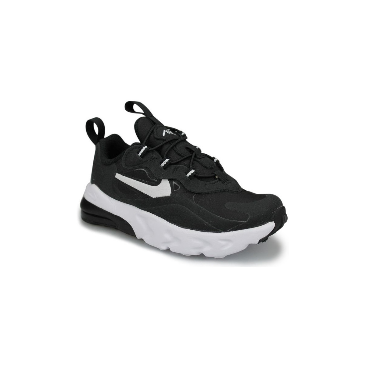 Lage Sneakers Nike Air Max 270 React Bébé Noir