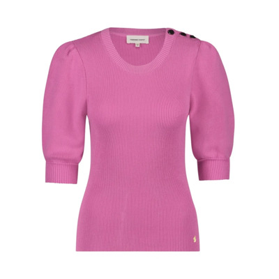 Lillian Ballonmouw Pullover Fabienne Chapot , Pink , Dames