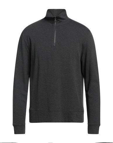 Majestic Filatures Man Sweatshirt Steel grey Size M Viscose, Elastane