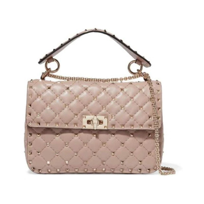 Medium Rockstud Spike Tas Valentino Garavani , Pink , Dames