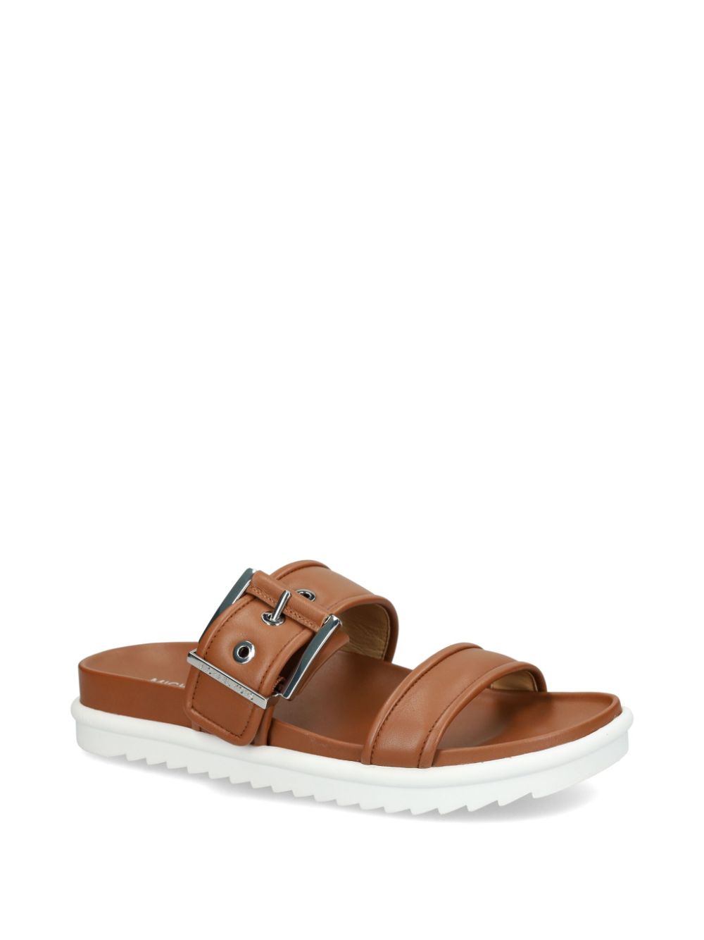 Michael Kors Leren sandalen met gesp - Bruin