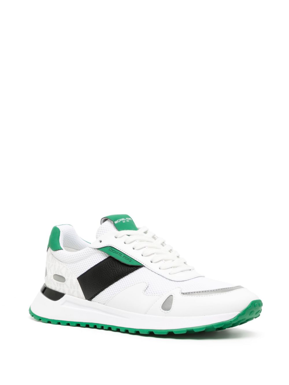 Michael Kors Miles sneakers met colourblocking - Wit