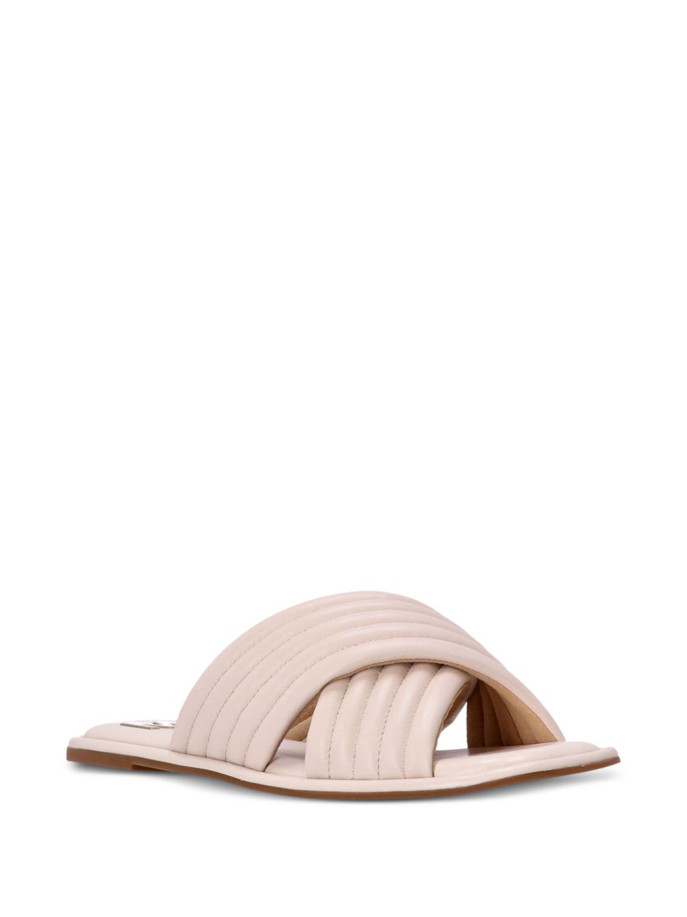 Michael Michael Kors Portia leren slippers - Roze