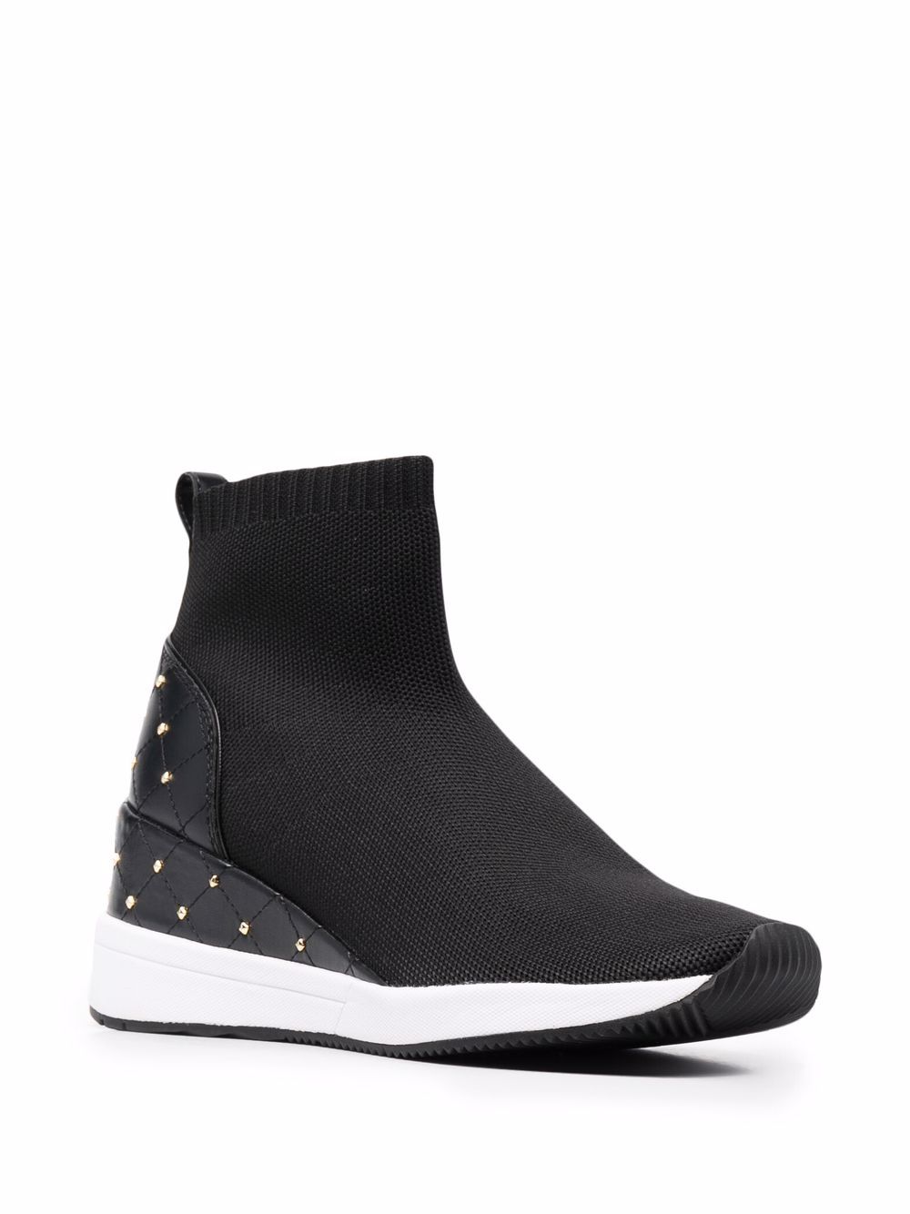 Michael Michael Kors Skylar high-top sneakers - Zwart