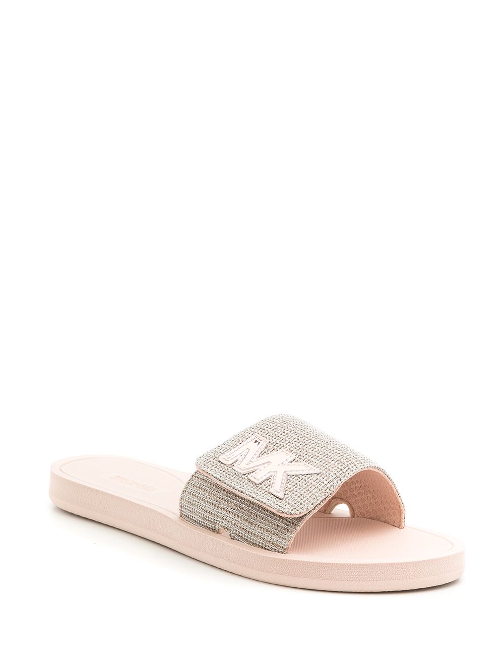 Michael Michael Kors Slippers met logo - Beige