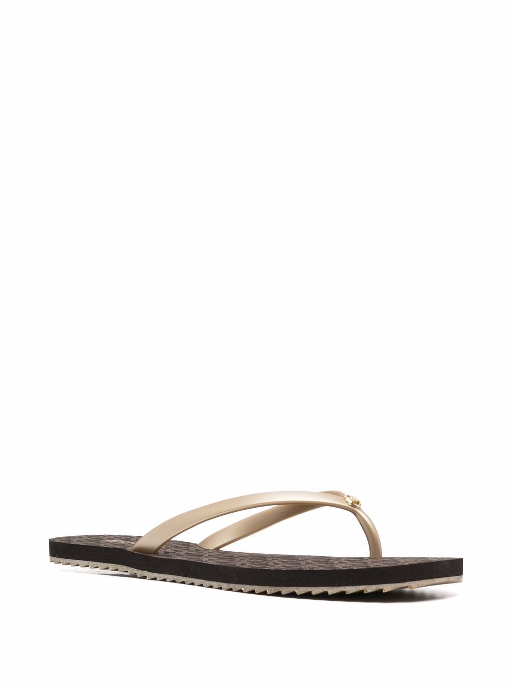 Michael Michael Kors Teenslippers met monogram - Goud