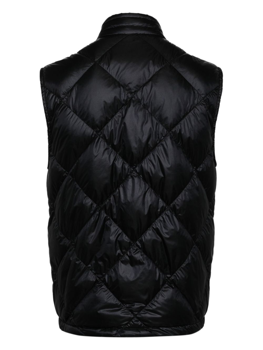 Moncler Bodywarmer met diamantvormige voering - Zwart