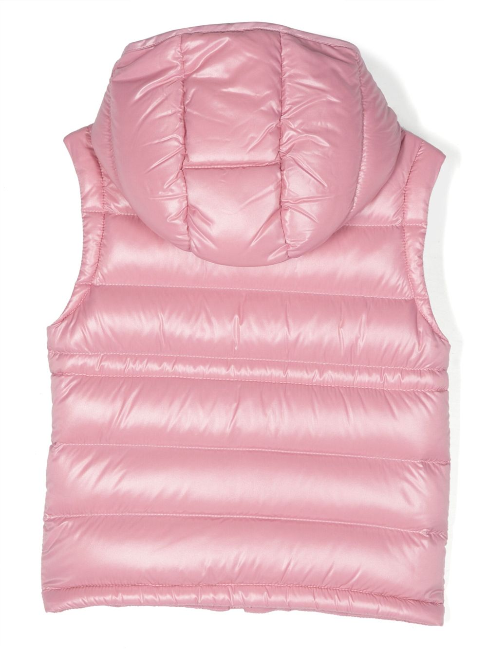 Moncler Enfant Bodywarmer met logo - Roze