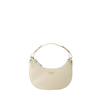 Moonrock Grained Hobo Tas Zadig & Voltaire , White , Dames