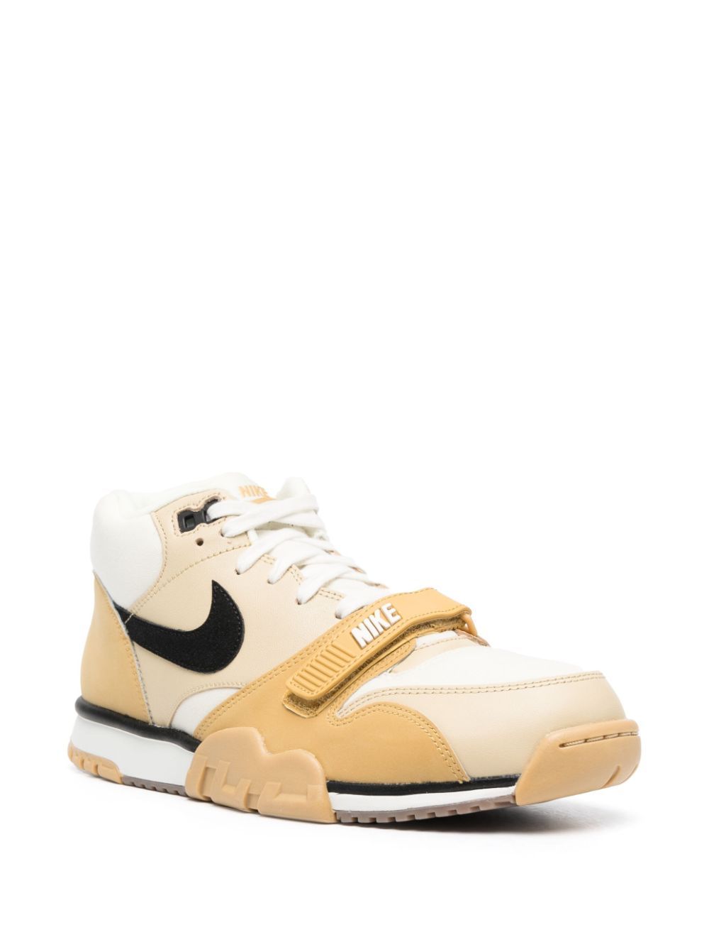 Nike Air Jordan 1 leren sneakers - Geel