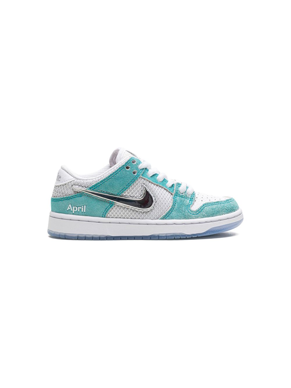 Nike Kids x April Skateboards SB Dunk Low sneakers - Groen