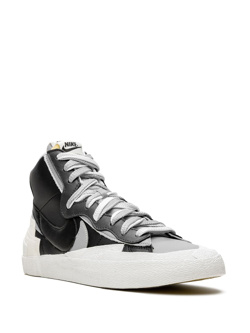 Nike Sacai x Nike Blazer high-top sneakers - Zwart