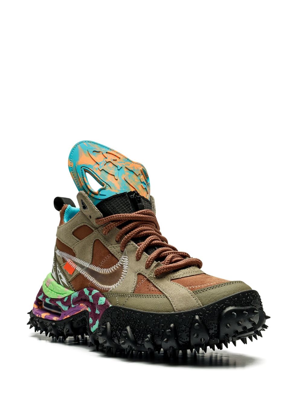 Nike X Off-White Air Terra Forma "Archaeo Brown" sneakers - Bruin