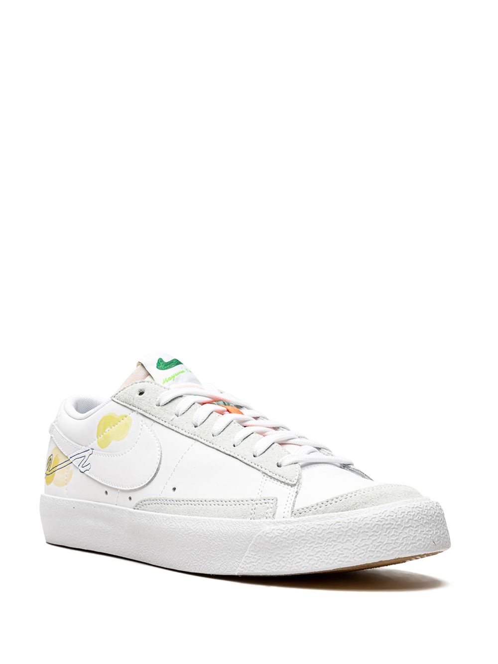 Nike x Mayumi Yamase Flyleather Blazer Low 77 sneakers - Wit