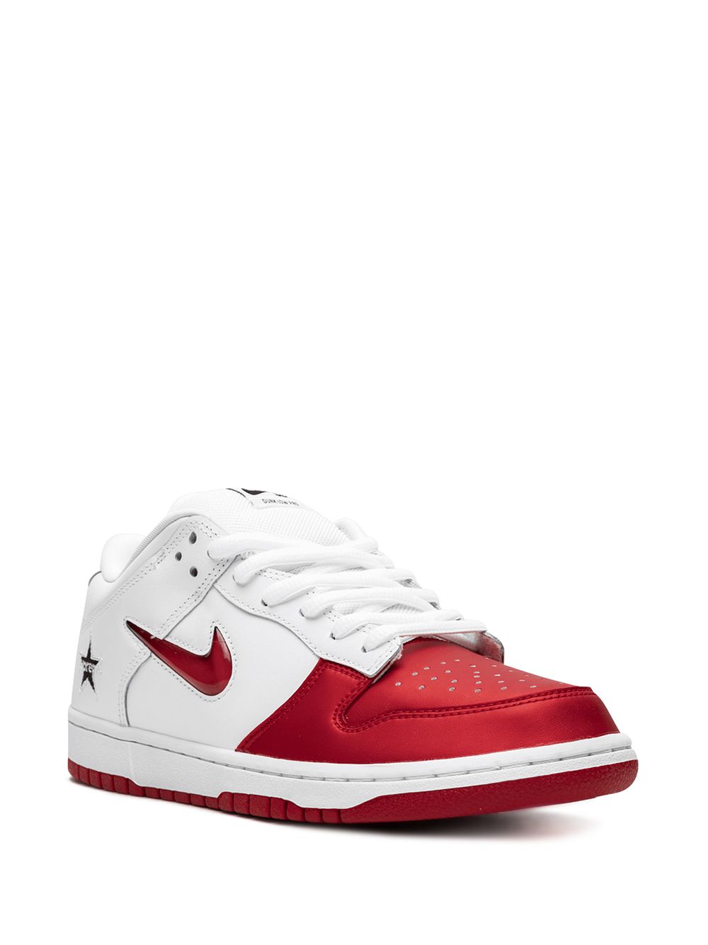 Nike x Supreme SB Dunk low-top sneakers - Rood