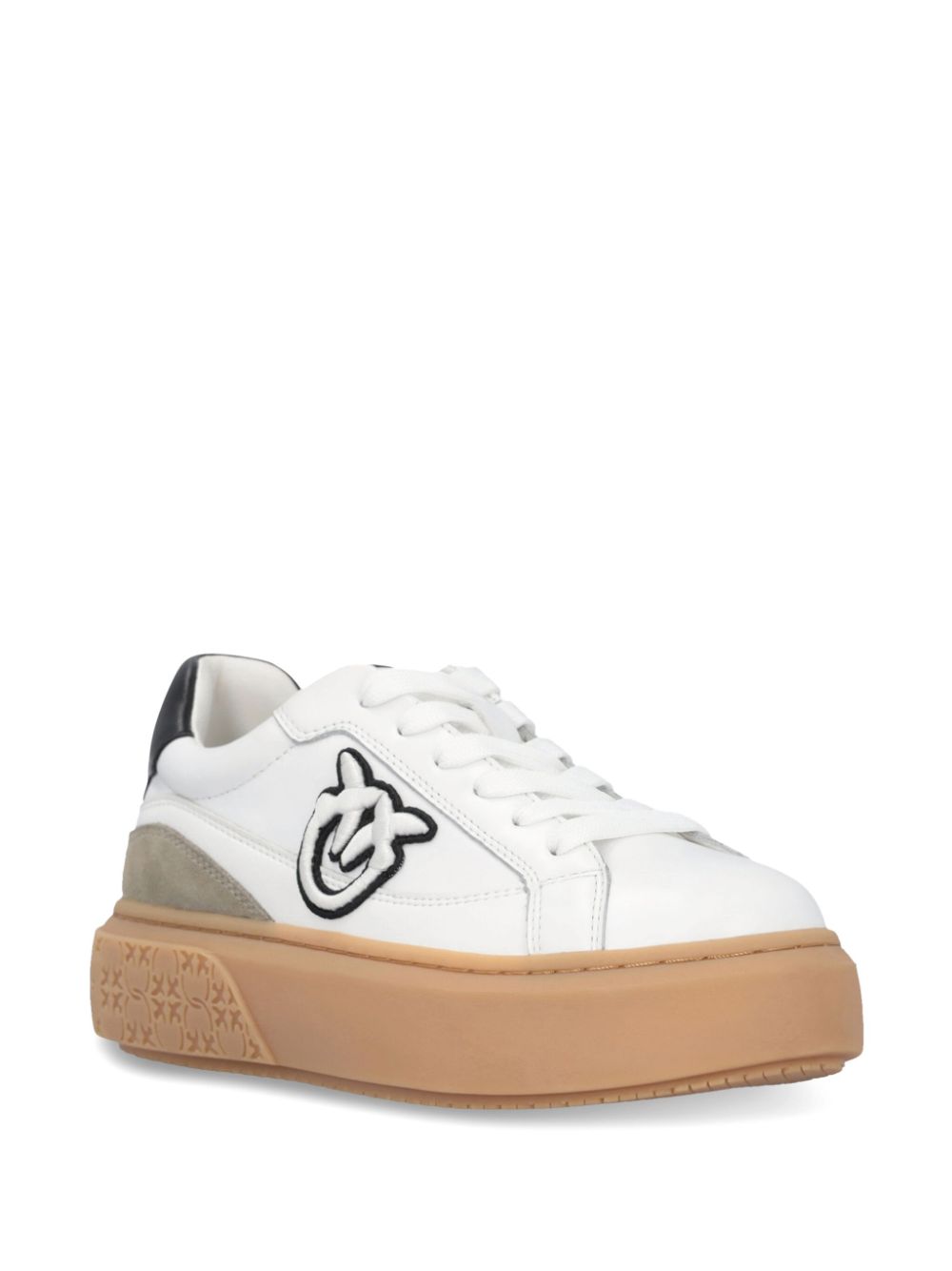 PINKO Sneakers met plateauzool - Wit