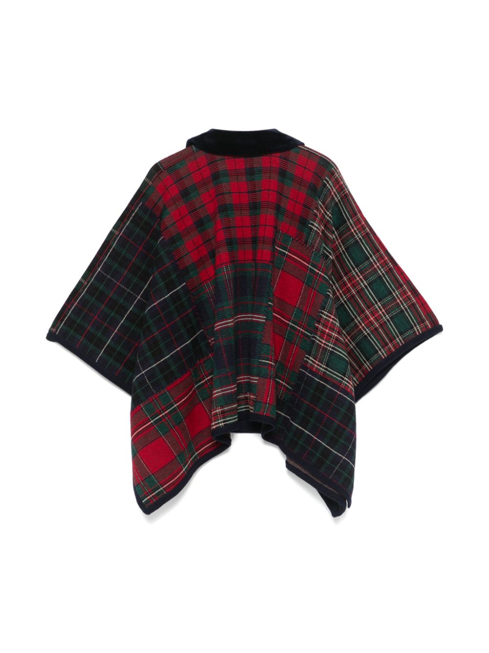 POLO RALPH LAUREN KIDS Cape met tartan ruit - Blauw