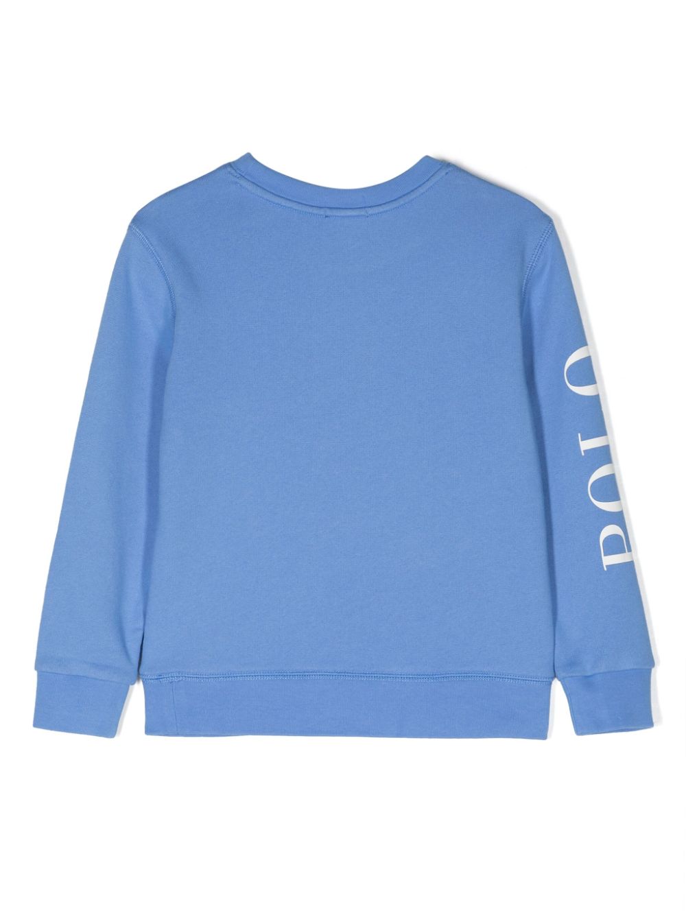 POLO RALPH LAUREN KIDS Polo Pony sweater met ponyprint - Blauw