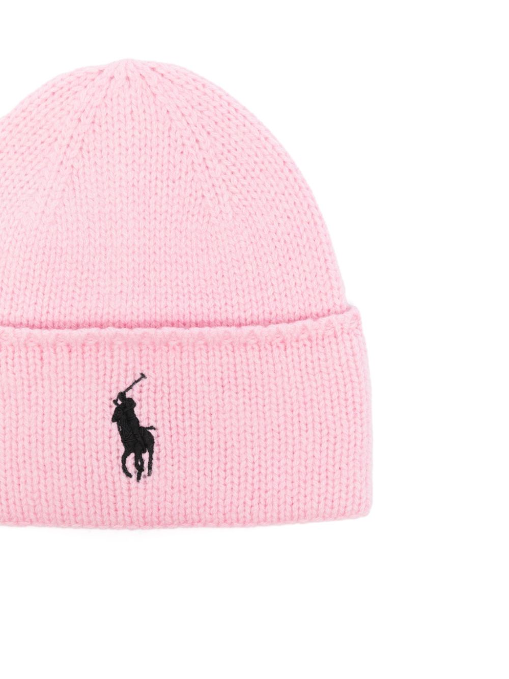 Polo Ralph Lauren Signature Pony wollen muts - Roze