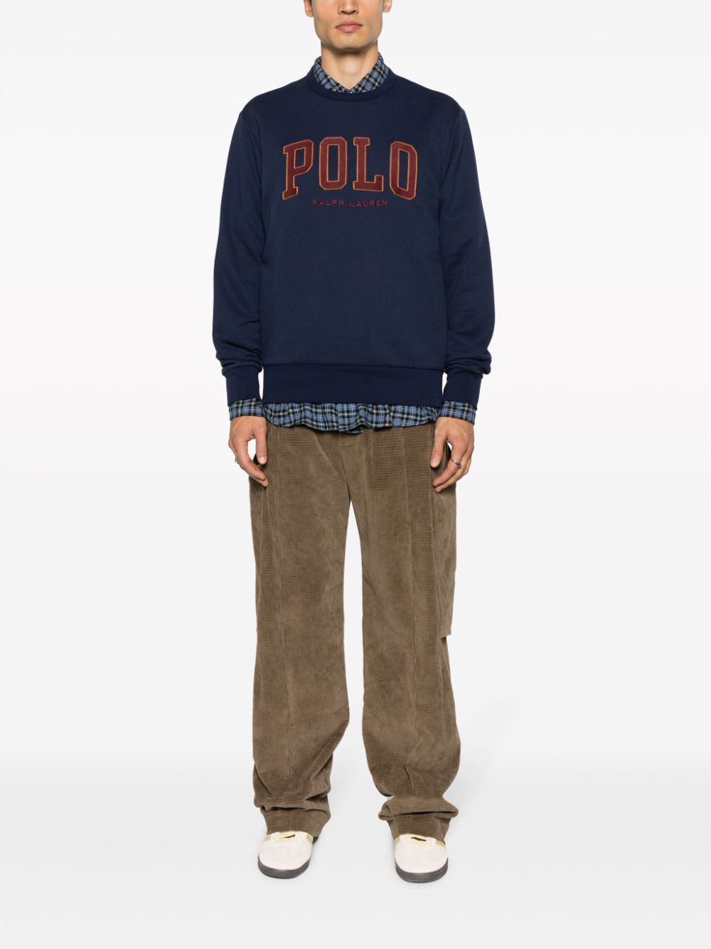 Polo Ralph Lauren Sweater met geborduurd logo - Blauw