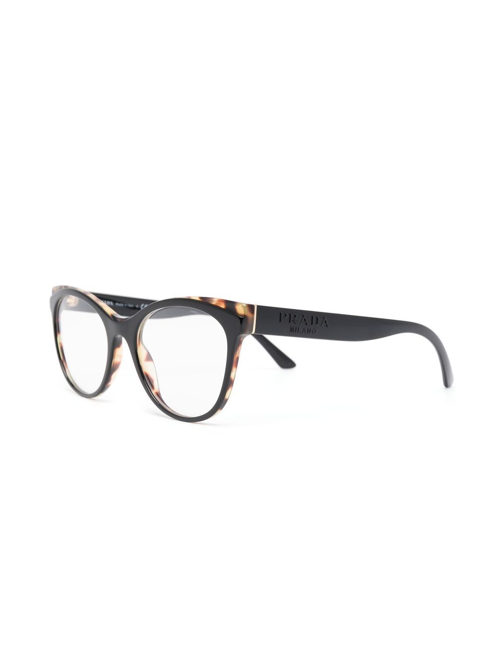 Prada Eyewear Bril met cat-eye montuur - Zwart