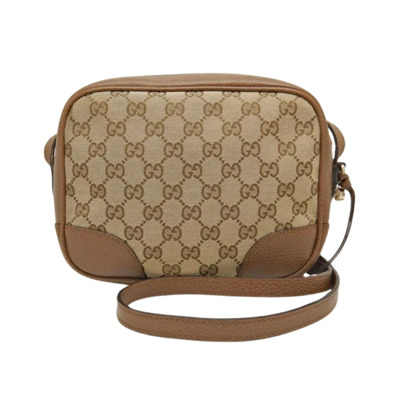 Pre-owned Cotton gucci-bags Gucci Vintage , Brown , Dames