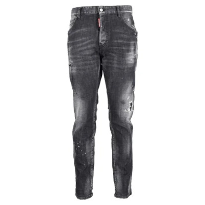 Pre-owned Cotton jeans Balmain Pre-owned , Black , Heren